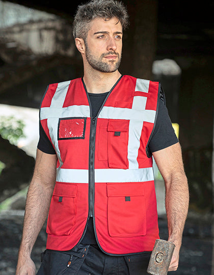 Padded Comfort Executive Safety Vest Wismar CO² Neutral (KX165)