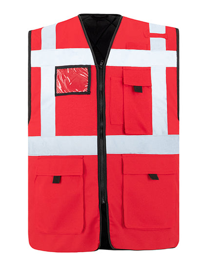 Padded Comfort Executive Safety Vest Wismar CO² Neutral (KX165)
