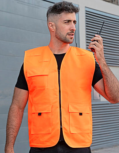 Padded Multifunctional Work Vest Kiel CO² Neutral (KX166)