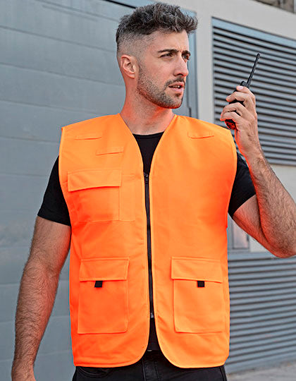 Padded Multifunctional Work Vest Kiel CO² Neutral (KX166)