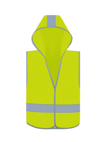 Kids´ Hooded Hi-Vis Safety Vest Odense (KX504)