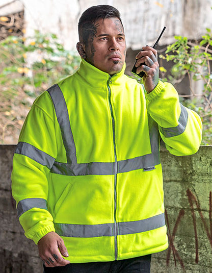 Hi-Vis Safety Fleece-Jacket Bergen (KX800)