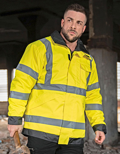 Premium Hi-Vis Rain-Jacket Tampere (KX804)