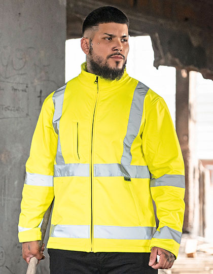Hi-Vis Safety Softshell Jacket Turku (KX807)