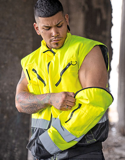 Robust 4-in-1 Hi-Vis Pilot Jacket Oslo (KX809S)