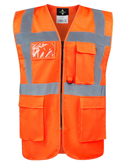 CO² Neutral Multifunctional Executive Safety Vest Hamburg (KX810)