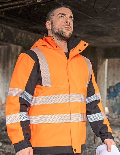 Premium Printable Hi-Vis Softshell Safety Jacket Copenhagen (KX812)