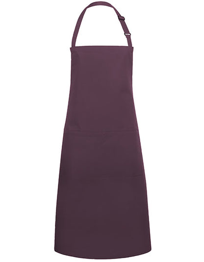 Latzschürze Basic mit Tasche und Schnalle (KY044)