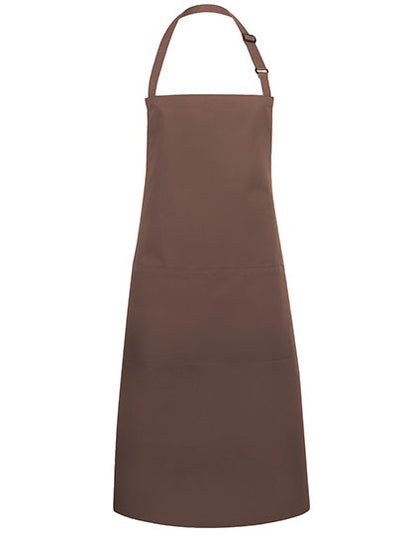 Latzschürze Basic mit Tasche und Schnalle (KY044)