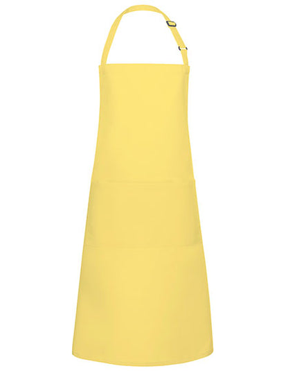 Latzschürze Basic mit Tasche und Schnalle (KY044)