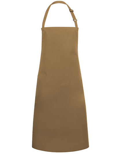 Latzschürze Basic mit Schnalle (KY049)