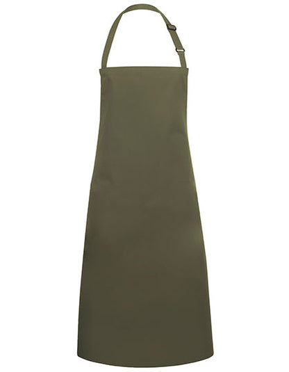 Latzschürze Basic mit Schnalle (KY049)
