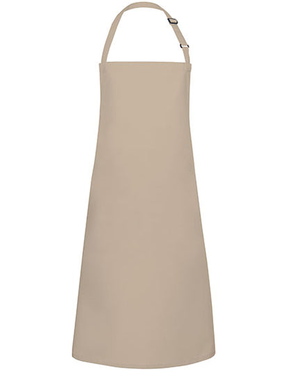 Latzschürze Basic mit Schnalle (KY049)