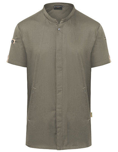 Kurzarm Kochjacke Green-Generation (KY052)