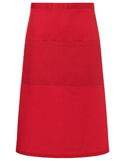 Bistroschürze Basic mit Tasche (KY112)