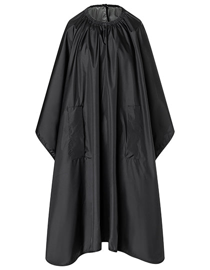 Wasserdichter Färbeumhang mit Handdurchgriffen (KY130)