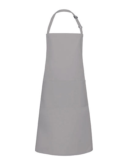 Übergrößen Latzschürze Basic mit Schnalle und Tasche (KY133)