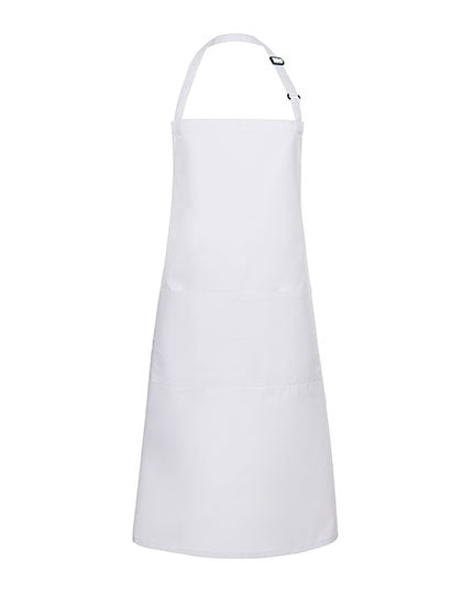 Übergrößen Latzschürze Basic mit Schnalle und Tasche (KY133)