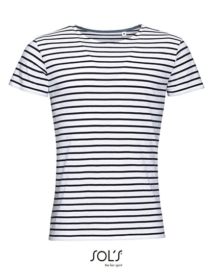 Men´s Round Neck Striped T-Shirt Miles (L01398)
