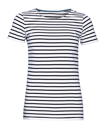 Women´s Round Neck Striped T-Shirt Miles (L01399)