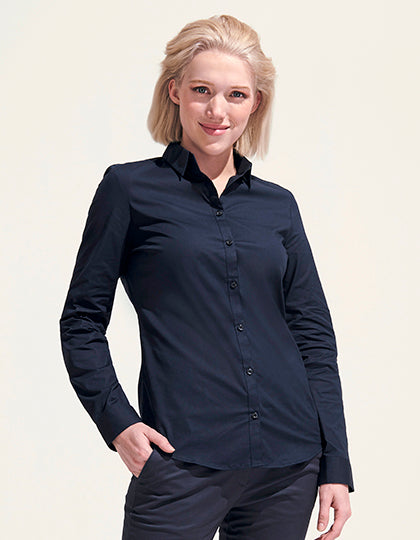 Women´s Long Sleeve Stretch Shirt Blake (L01427)