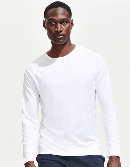 Men´s Long Sleeve Sports T-Shirt Sporty (L02071)