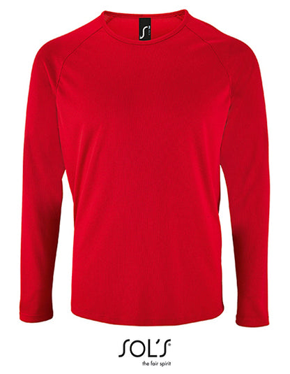 Men´s Long Sleeve Sports T-Shirt Sporty (L02071)