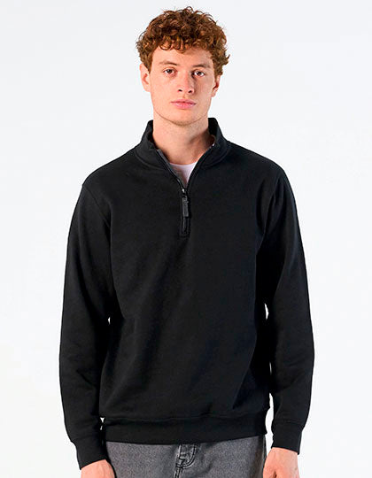 Men´s Zip High Collar Sweatshirt Stan (L02088)