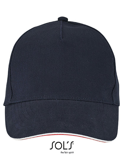 Unisex Contrast Three-Colour Cap Longchamp (L02116)