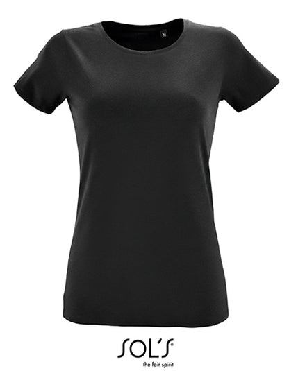 Women´s Round Neck Fitted T-Shirt Regent (L02758)