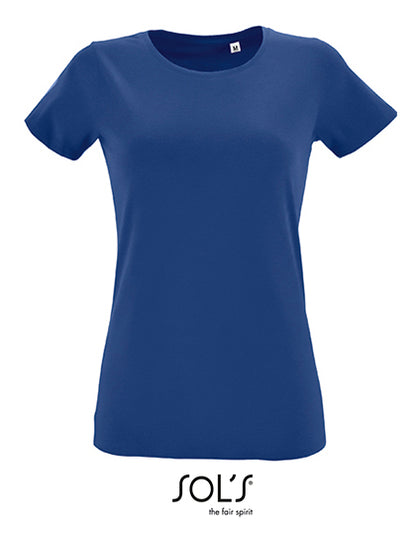 Women´s Round Neck Fitted T-Shirt Regent (L02758)