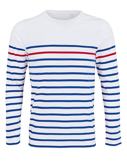 Men´s Long Sleeve Striped T-Shirt Matelot (L03099)