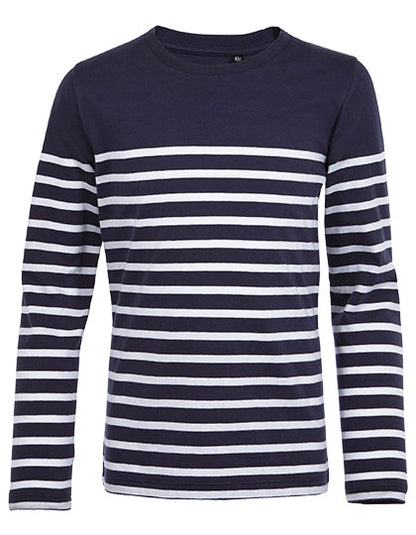 Kids´ Long Sleeve Striped T-Shirt Matelot (L03101)