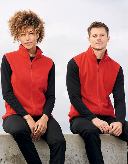 Unisex Factor Zipped Fleece Bodywarmer (L03822)