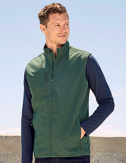 Men´s Falcon Zipped Softshell Bodywarmer (L03825)