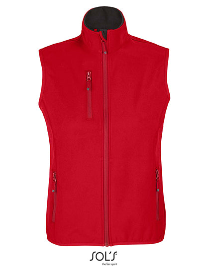 Women´s Falcon Zipped Softshell Bodywarmer (L03826)