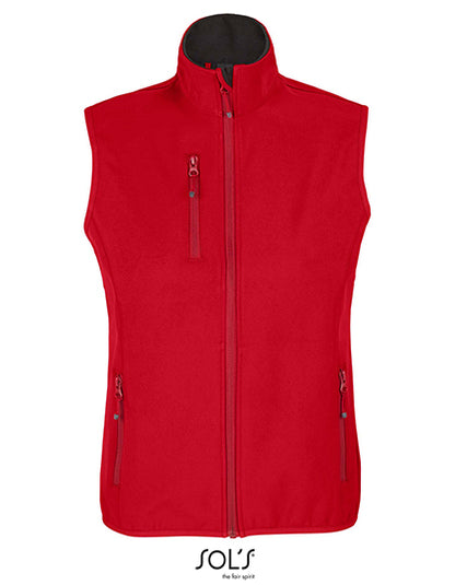 Women´s Falcon Zipped Softshell Bodywarmer (L03826)