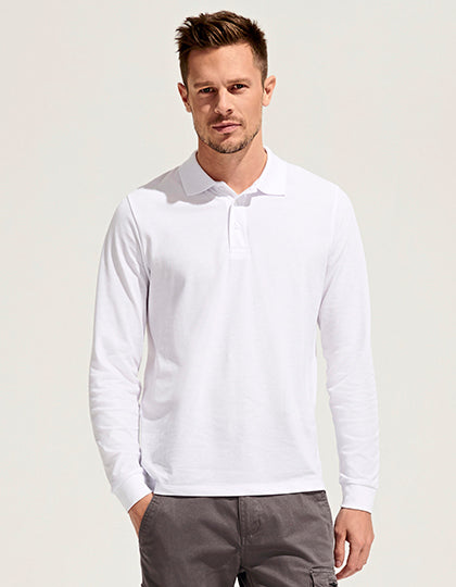 Unisex Long Sleeve Polycotton Polo Shirt (L03983)