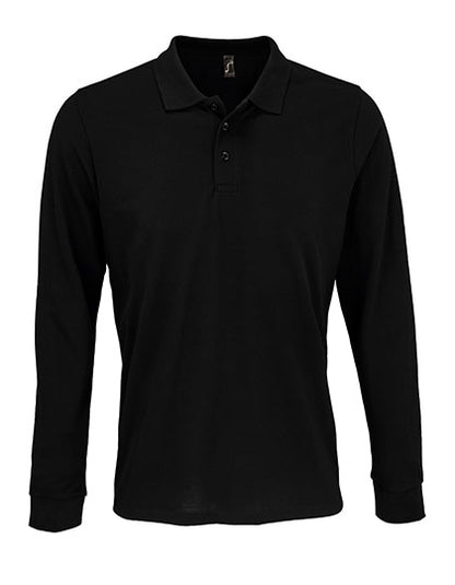 Unisex Long Sleeve Polycotton Polo Shirt (L03983)