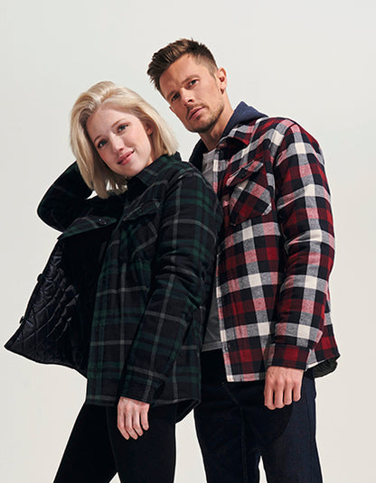 Unisex Checkered Overshirt Noah (L03989)