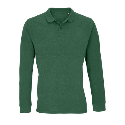Unisex Long Sleeve Polo Shirt Planet (L04241)