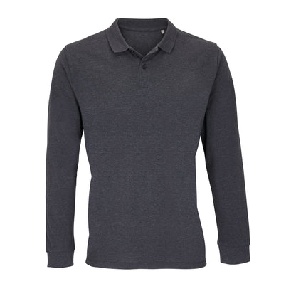 Unisex Long Sleeve Polo Shirt Planet (L04241)