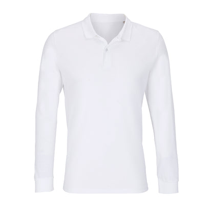 Unisex Long Sleeve Polo Shirt Planet (L04241)