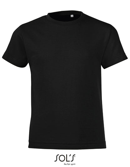 Kids´ Round Collar T-Shirt Regent Fit (L149K)