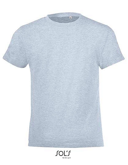 Kids´ Round Collar T-Shirt Regent Fit (L149K)
