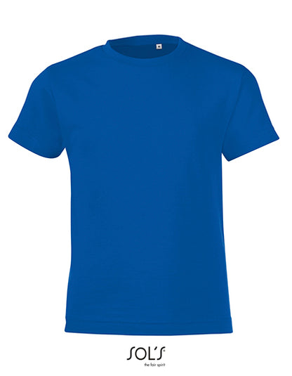 Kids´ Round Collar T-Shirt Regent Fit (L149K)