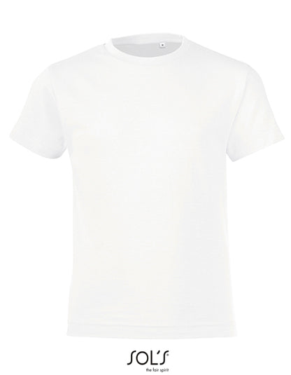 Kids´ Round Collar T-Shirt Regent Fit (L149K)