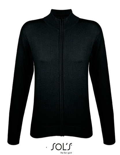 Women´s Zipped Knitted Cardigan Gordon (L414)