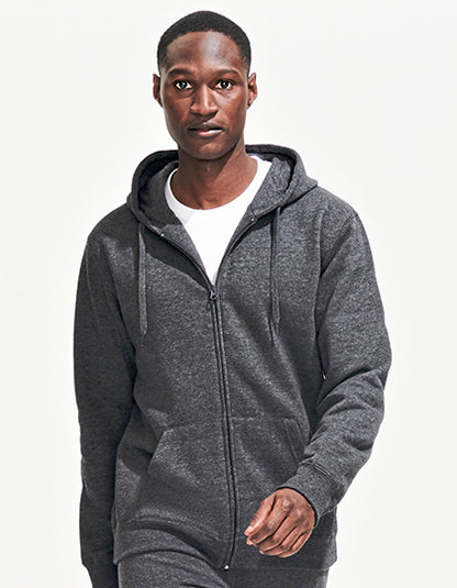 Men´s Hooded Zipped Jacket Seven (L478)