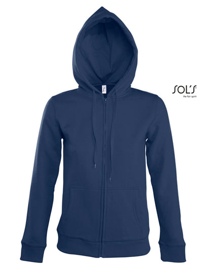 Women´s Hooded Zipped Jacket Seven (L479)